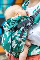 Huggy Nest Baby Carrier - Dock Jade