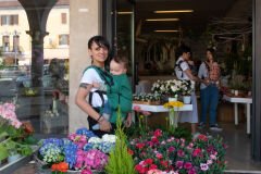 Huggy Nest Baby Carrier - Diamond Emerald