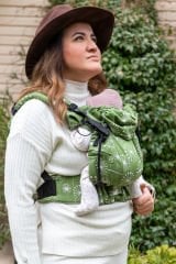Huggy Softy Baby Size Carrier - Dandelion Cedar