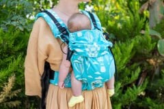 Huggy Softy Baby Size Carrier - Huggadocia Cloud