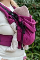 Huggy Softy Baby Size Carrier - Fuschia