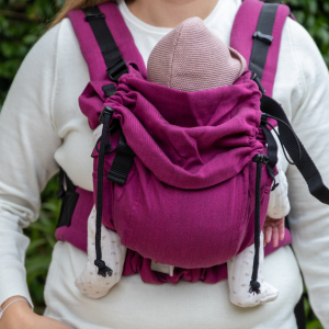 Huggy Softy Baby Size Carrier - Fuschia