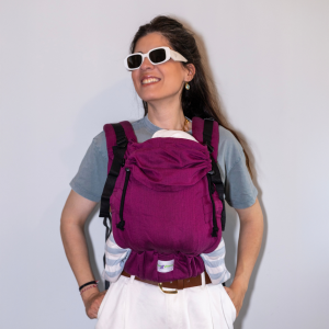 Huggy Softy Baby Size Carrier - Fuschia