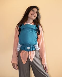 Huggy Softy Baby Size Carrier - Aquamarine