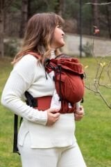 Huggy Softy Baby Size Carrier - Cocoa