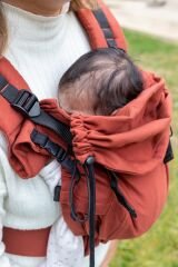 Huggy Softy Baby Size Carrier - Cocoa