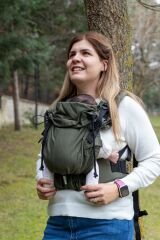 Huggy Softy Baby Size Carrier - Olive