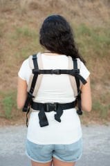 Huggy Softy Baby Size Carrier - Latte