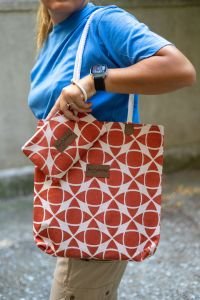 Huggy Tote Bag - Marble Terra