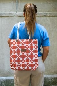 Huggy Tote Bag - Marble Terra