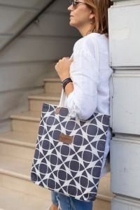 Huggy Tote Bag - Marble Mist
