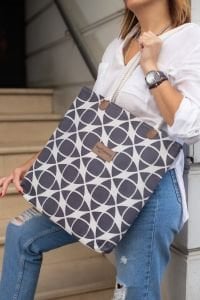 Huggy Tote Bag - Marble Mist