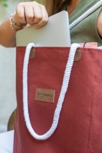Huggy Tote Bag - Cocoa