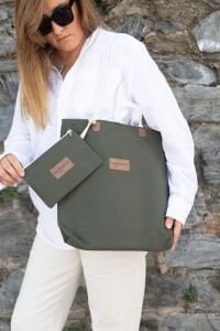 Huggy Tote Bag - Olive