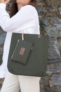 Huggy Tote Bag - Olive