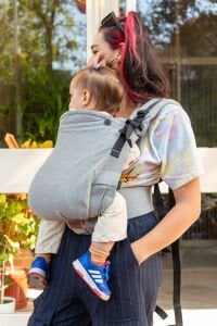 Huggy Plus Toddler Size Carrier - Silver