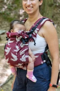 Huggy Softy Baby Size Carrier - Dock Valentine