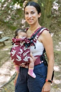 Huggy Softy Baby Size Carrier - Dock Valentine