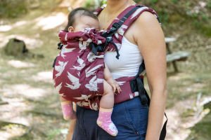 Huggy Softy Baby Size Carrier - Dock Valentine