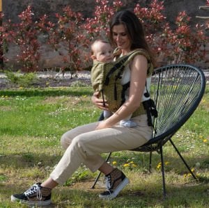 Huggy Softy Baby Carrier - Diamond  Amber