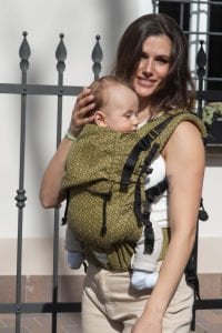 Huggy Softy Baby Carrier - Diamond  Amber
