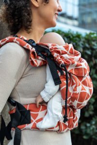 Huggy Softy Baby Size Carrier - Marble Terra