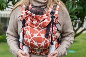 Huggy Softy Baby Size Carrier - Marble Terra