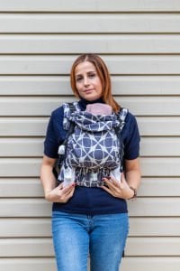 Huggy Nest Baby Carrier - Marble Mist