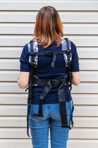 Huggy Nest Baby Carrier - Marble Mist