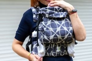 Huggy Nest Baby Carrier - Marble Mist
