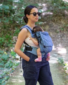 Huggy Softy Baby Size Carrier - Rise Tide