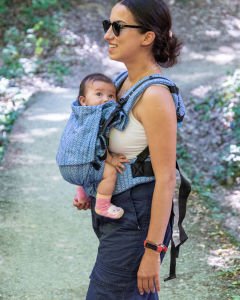 Huggy Softy Baby Size Carrier - Rise Tide