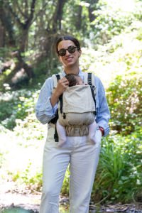 Huggy Softy Baby Size Carrier - Rise Dune