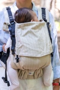 Huggy Softy Baby Size Carrier - Rise Dune