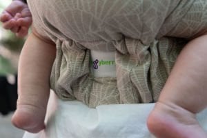 Huggy Softy Baby Size Carrier - Coral Sand