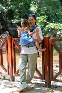 Huggy Plus Toddler Size Carrier - Rise Tide