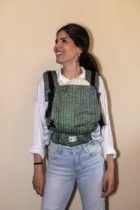 Huggy Softy Baby Size Carrier - Rise Onyx