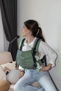 Huggy Softy Baby Size Carrier - Rise Onyx