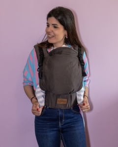 Huggy Plus Toddler Size Carrier - Wood