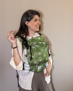 Huggy Plus Toddler Size Carrier - Dandelion Cedar