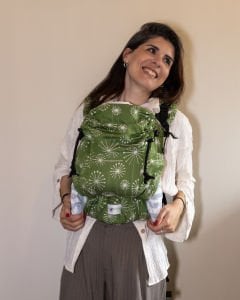 Huggy Plus Toddler Size Carrier - Dandelion Cedar