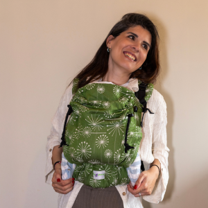 Huggy Plus Toddler Size Carrier - Dandelion Cedar