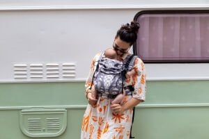Huggy Nest Baby Carrier - Huggadocia Mist