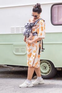 Huggy Nest Baby Carrier - Huggadocia Mist